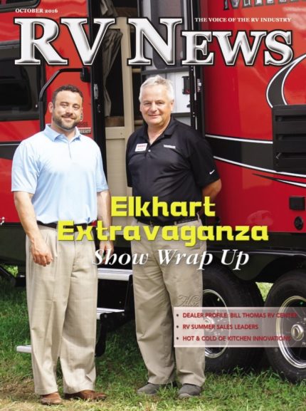 RV News Magazine October 2016 Front Cover