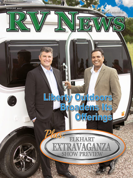 RV News Magazine August 2017 Front Cover