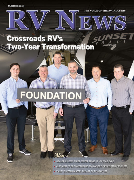 RV News Magazine March 2018 Front Cover