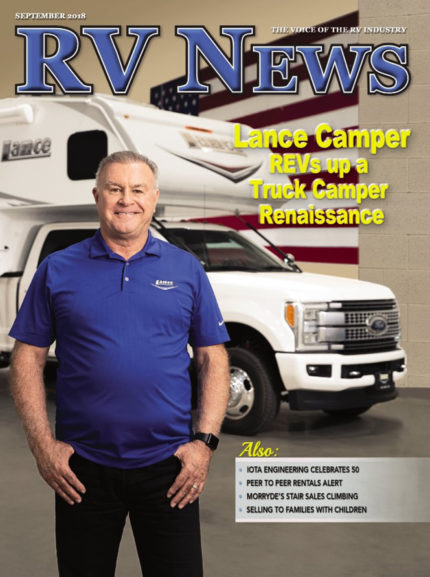 RV News Magazine September 2018 Front Cover