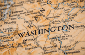 Image of Washington state map