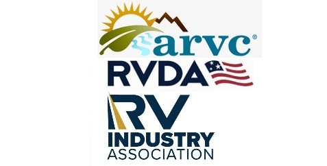 ARVC, RVDA and RVIA logos