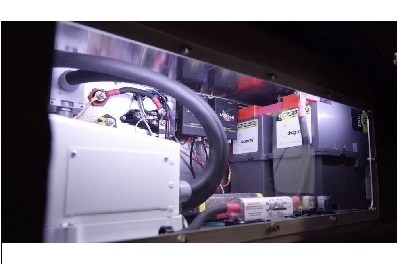 Mechanical components of a Keystone RV 2020 Montana Super SolarFlex