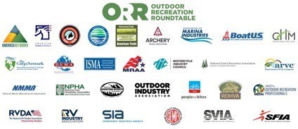 A logo for Outdoor Recreation Roundtable