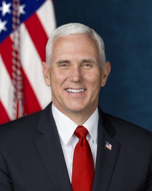A photo of Vice President Mike Pence