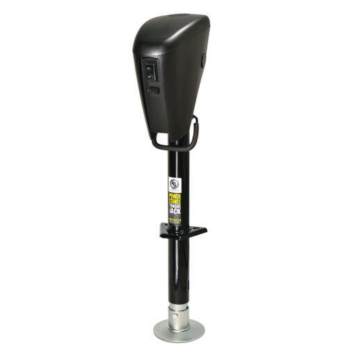 A picture of a Lippert Components Power Stance Tongue Jack