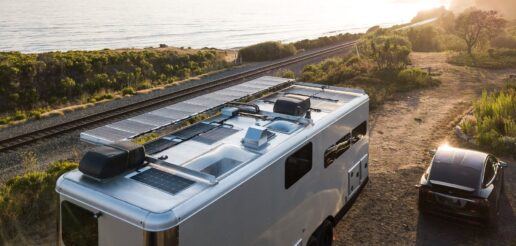 living vehicle travel trailer