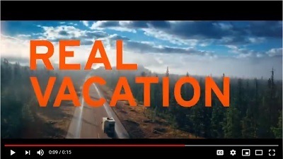 A picture of a Go RVing YouTube ad