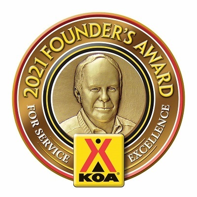 A picture of Kampgrounds of America's Founder's Award