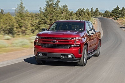 A picture of the 2020 Chevrolet Silverado diesel engine