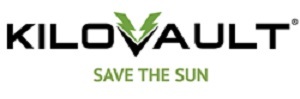 A picture of the KiloVault logo