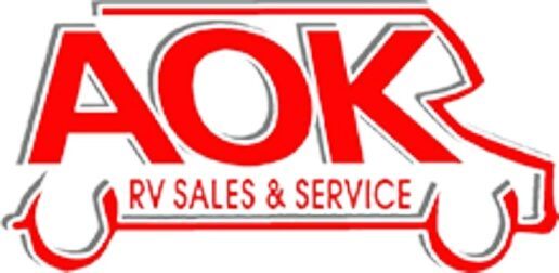 A picture of the AOK RV Sales and Service logo