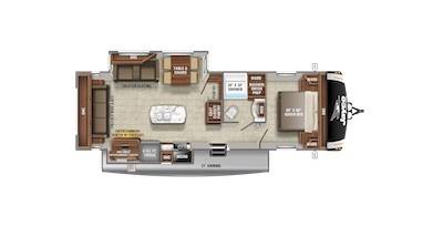 Jayco's 2021 Eagle HT 280RSOK floorplan
