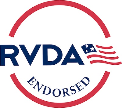 A picture of the RVDA Endorsed logo