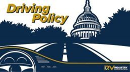 A picture of the Driving Policy webinar promo for RVIA