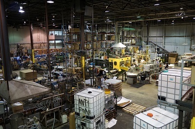 A picture of the inside of the Star brite production facility