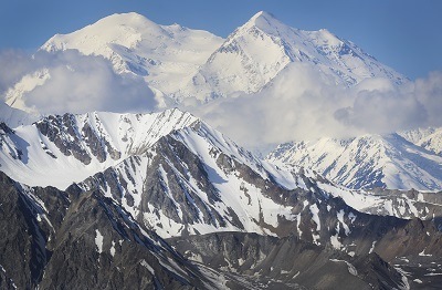 A picture of Denali Mountain in Denali National Park in Alaska