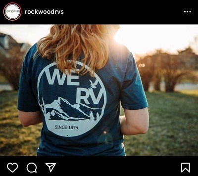 A picture of Rockwood RV's instagram post