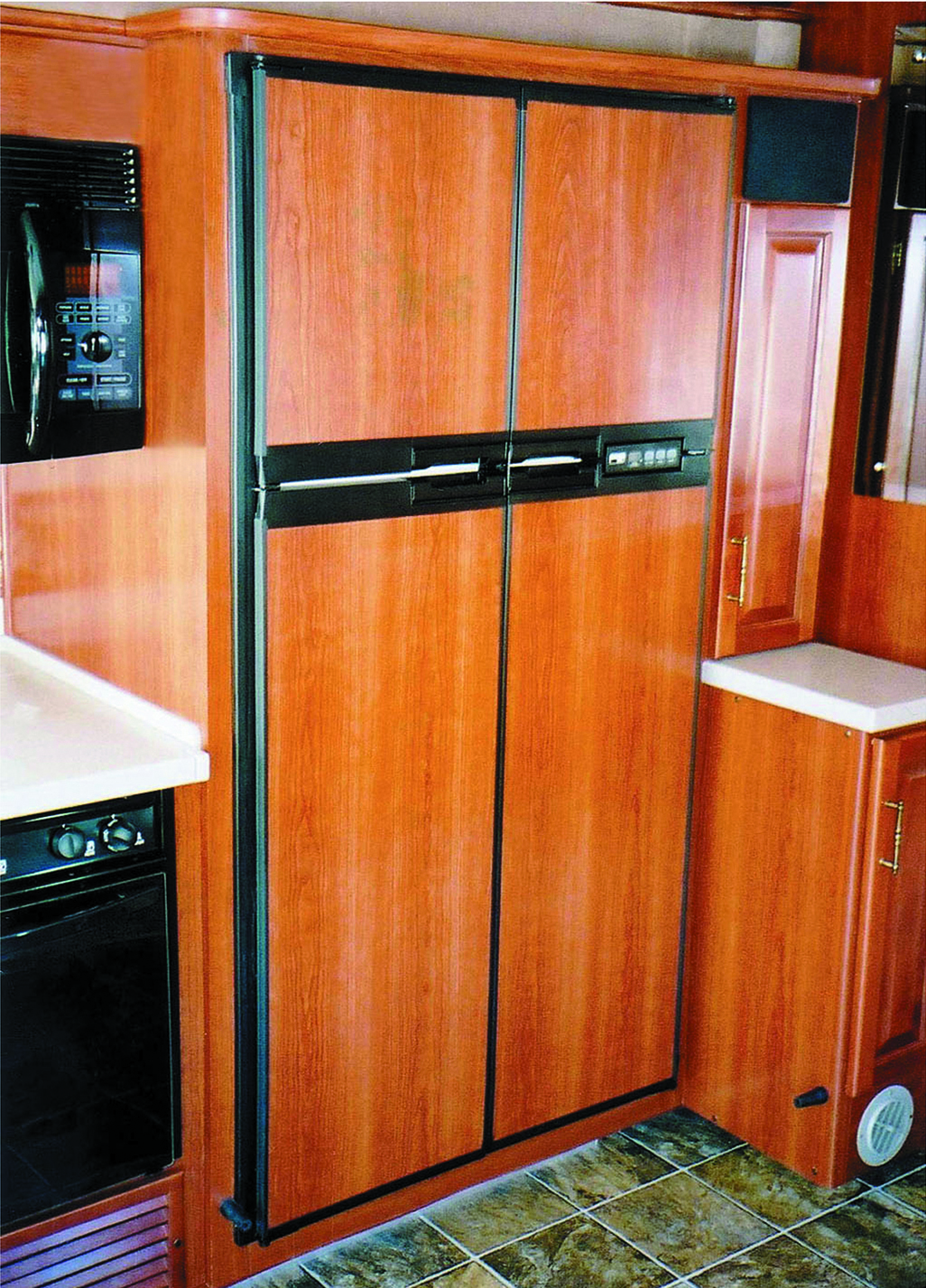 Model N300 Black Fridge Panels RV News