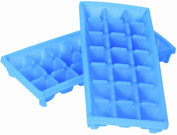 Rv/Marine Dorm Small Freezers, Ice Cube Tray for Mini Fridges 2 Pack Blue 