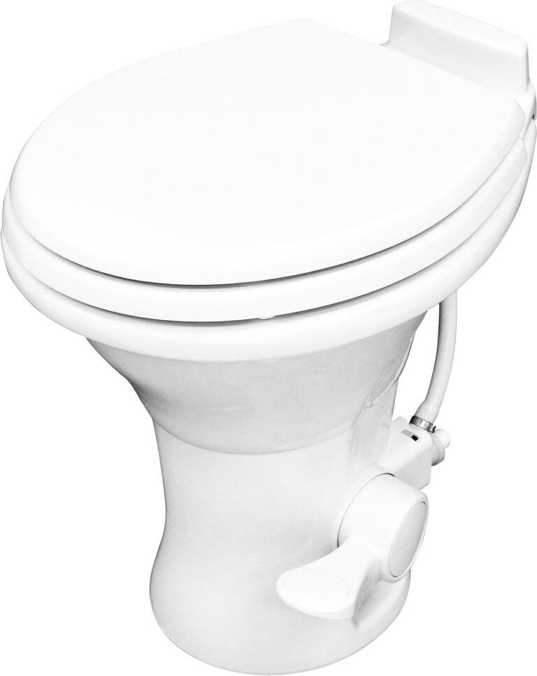 Dometic Sealand Model 310 China RV Toilet W/ Hand Spray, Gravity