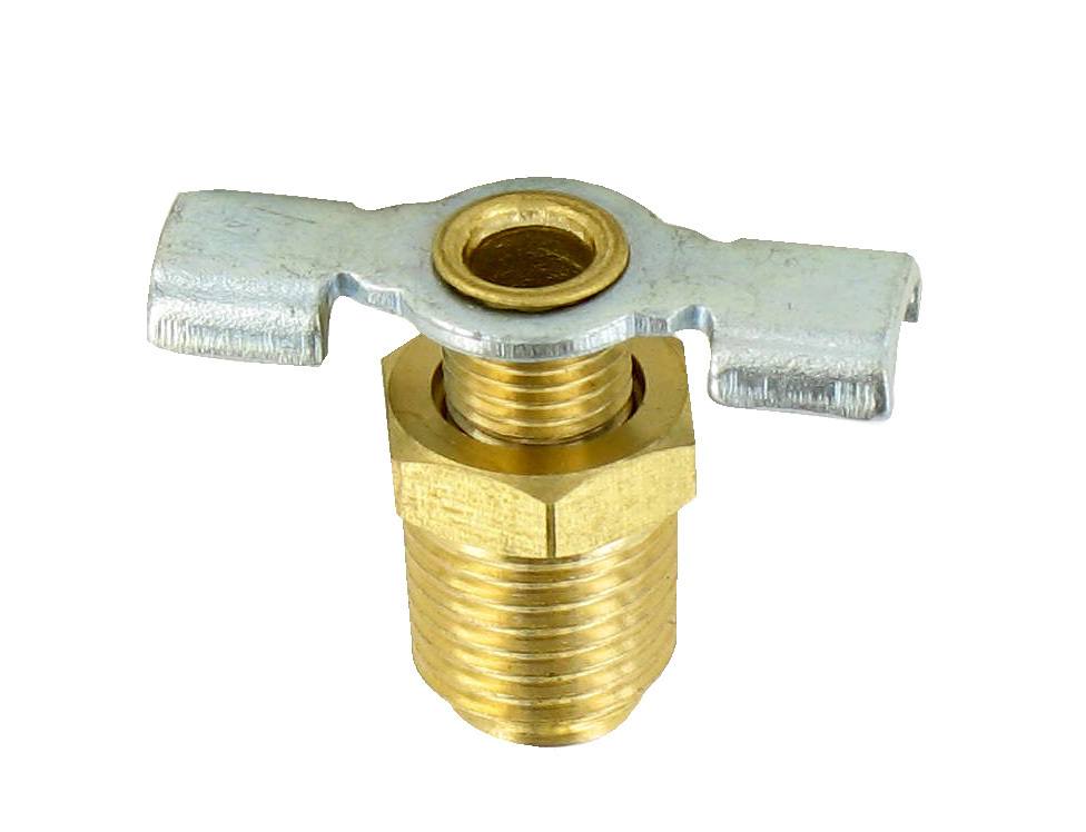 Water Heater Drain Valve, 1/4″, Carded RV News