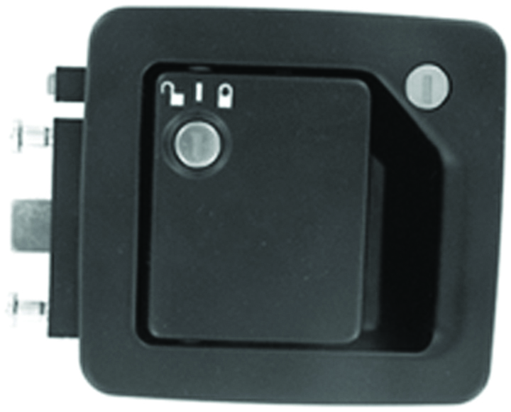 Motorhome Entry Door Lock W/ Deadbolt Black RV News