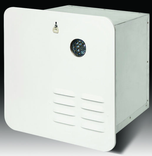 An exterior picture of Girard's tankless water heater