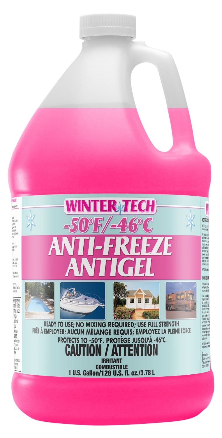 Winter Tech 50° F Marine & RV Water System Antifreeze 1 Gallon RV News