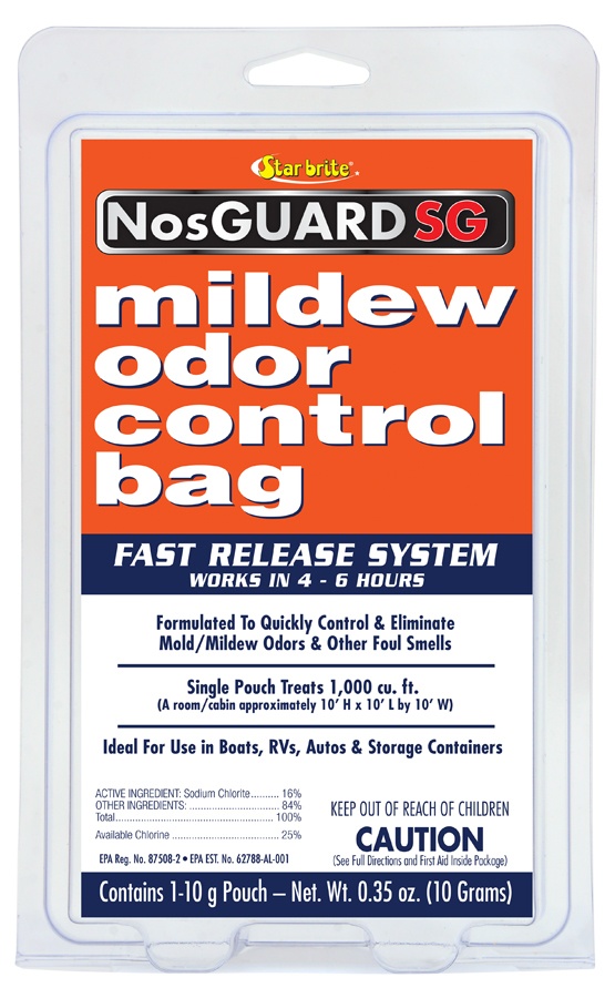 NosGUARD SG Mildew Odor Control Bags Fast Release Formula RV News