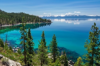 A picture of Lake Tahoe