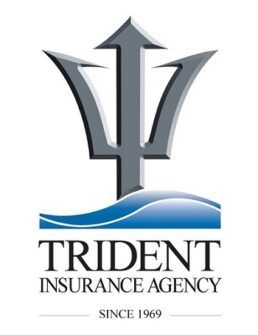 A picture of the Trident Insurance Agency logo