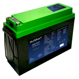 A picture of the KiloVault HLX+ series battery