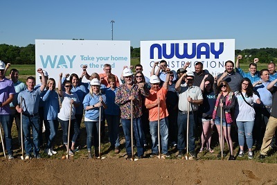 A picture of the Way Interglobal groundbreaking group