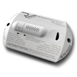A picture of the LP alarm made by RV Safe Co LLC. The alarm won the RVIA Aftermarket Product of the Year award for 2021.