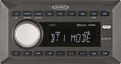 A picture of ASA Electronics' Jensen JMW30 stereo face