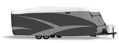 A picture of Covercraft's Adco Olefin HD trailer cover