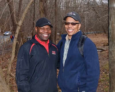 A picture of new Maryland Office of Outdoor Recreation director J. Daryl Anthony standing with Lt. Gov. Boyd Rutherford