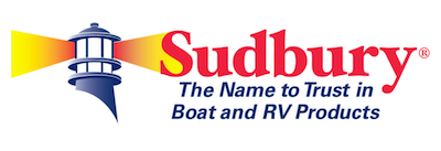 A picture of the logo of Sudbury, a cleaning supplier to the RV and marine industries
