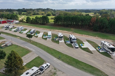 A picture of the NRVTA's Texan RV Park