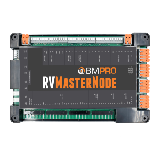 A picture of the RVMaster Node, a BMPRO product in its RVMaster line.