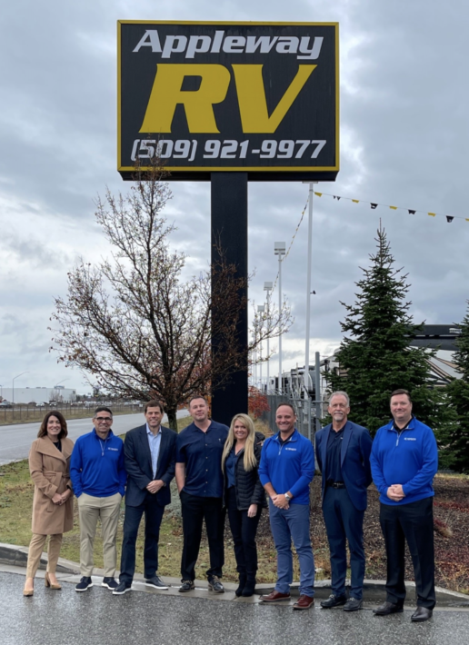 RV Retailer purchased Appleway RV