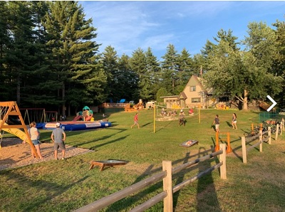 A picture of the Twin Mountain Campground, now owned by Cedarline Outdoor