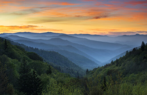 in Great Smoky Mountain National Park.