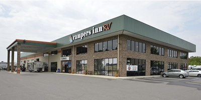 A picture of Campers Inn RV storefront in Mocksville, Florida