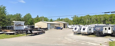 A picture of the Cape Breton Trailer Sales dealership in Canada.