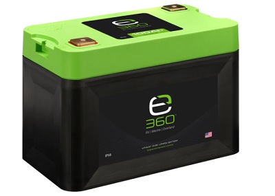 A picture of Expion360's e360 100 amp hour lithium battery