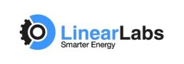 A picture of the logo of electric motor supplier Linear Labs