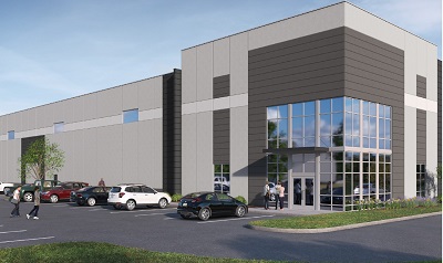 An artist's rendition of the new Northern Wholesale Supply warehouse