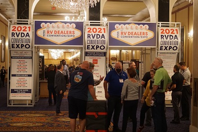 A picture from the 2021 RVDA Convention in Las Vegas